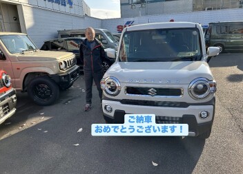 ハスラーご納車させていただきました